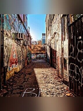 Urban Alley Sticker (Please Read Discription)